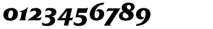 Friz Quadrata OS Bold Italic Font OTHER CHARS