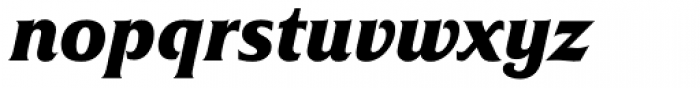 Friz Quadrata OS Bold Italic Font LOWERCASE