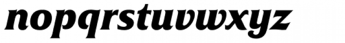 Friz Quadrata Std Bold Italic Font LOWERCASE
