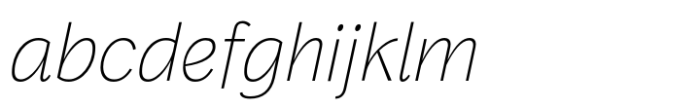 Frock Thin Italic FONT