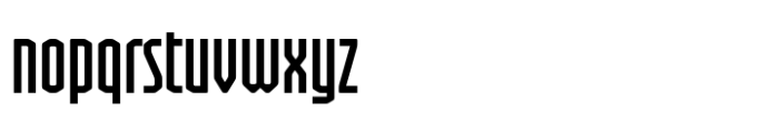 Frontcourt Condensed Font LOWERCASE
