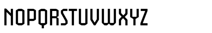 Frontcourt Regular Font UPPERCASE