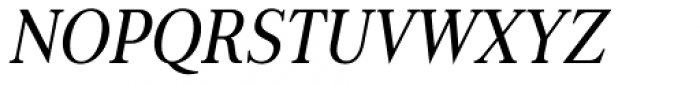 Frontis Condensed Regular Italic Font UPPERCASE