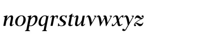 Frontis Medium Italic Font LOWERCASE