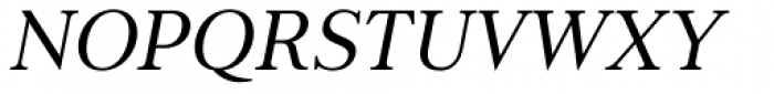 Frontis Regular Italic Font UPPERCASE