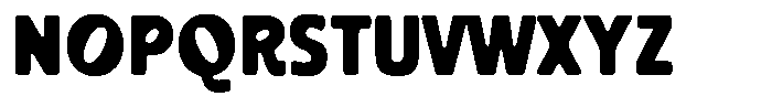 Froople Font UPPERCASE
