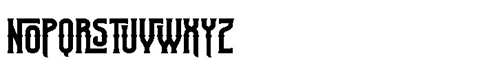 Frost Giant Regular Font LOWERCASE