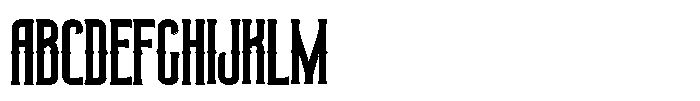 Frost Giant Shadow Font UPPERCASE