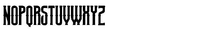 Frost Giant Shadow Font UPPERCASE