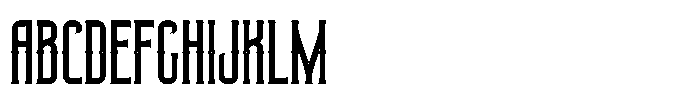 Frost Giant Texture Font UPPERCASE