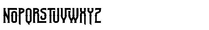 Frost Giant Texture Font LOWERCASE