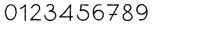 Frost Line Light Rough Font OTHER CHARS