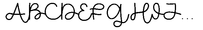 Frost Line Light Font UPPERCASE