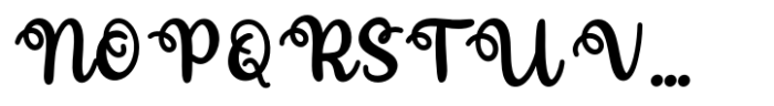 Frost and Holly Christmas Reg Font UPPERCASE
