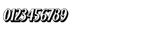 Frosteca Extrude Italic Font OTHER CHARS