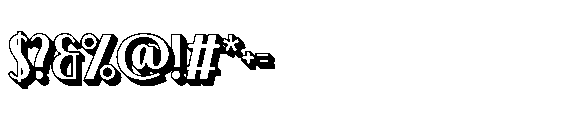 Frosteca Extrude Regular Font OTHER CHARS