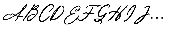 Frosted Lines Font UPPERCASE
