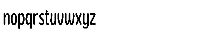 Frosting Sans Light Font LOWERCASE