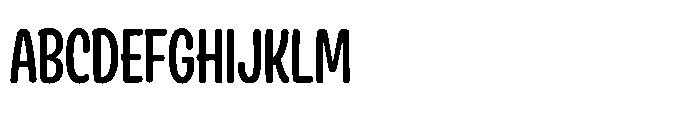 Frosting Sans Regular Font UPPERCASE