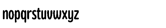 Frosting Sans Regular Font LOWERCASE