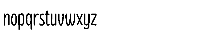 Frosting Sans Thin Font LOWERCASE