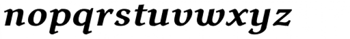 Frugality Bold Italic Font LOWERCASE