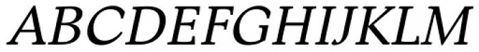 Frugality Italic Font UPPERCASE