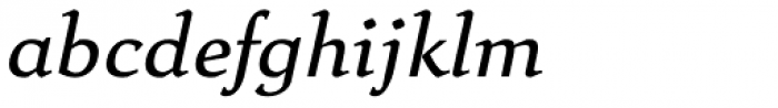 Frugality Italic Font LOWERCASE