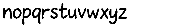 Fruit tale 1 Regular Font LOWERCASE
