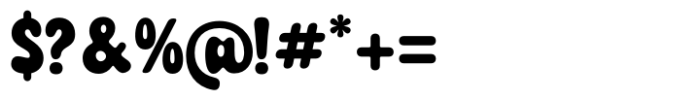 Fruity Candy Regular Font OTHER CHARS