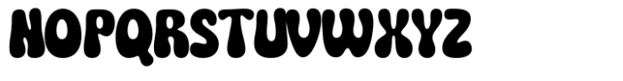 Fruity Candy Regular Font UPPERCASE