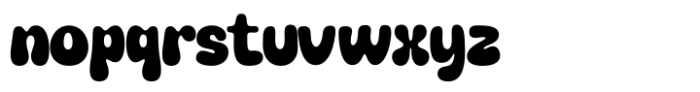Fruity Candy Regular Font LOWERCASE