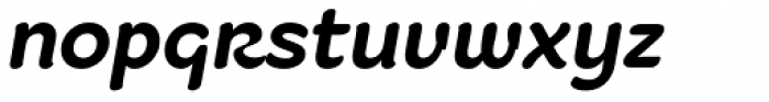 Fruitygreen Pro Bold Italic Font LOWERCASE