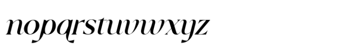 Frunchy Sage Italic Bold Font LOWERCASE
