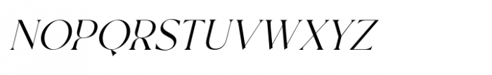 Frunchy Sage Italic Light Font UPPERCASE