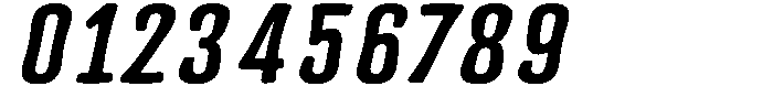 Frunkier Expanded Italic Font OTHER CHARS