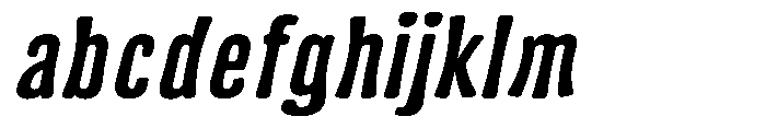 Frunkier Expanded Italic FONT
