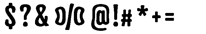 Frunkier Expanded Font OTHER CHARS