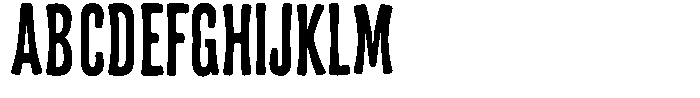 Frunkier Regular Font UPPERCASE