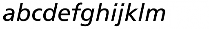 Frutiger Cyrillic 56 Italic Font LOWERCASE