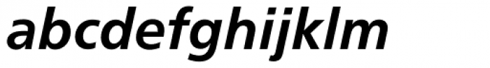 Frutiger Cyrillic 66 Bold Italic Font LOWERCASE