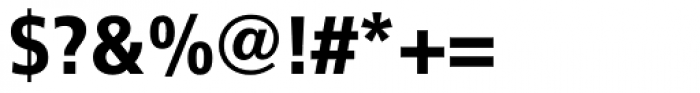 Frutiger Cyrillic 77 Black Condensed Font OTHER CHARS