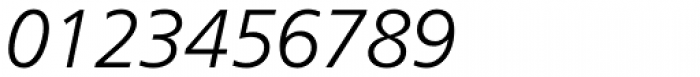 Frutiger Pro 46 Light Italic Font OTHER CHARS