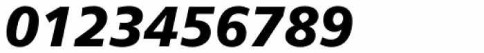 Frutiger Pro 76 Black Italic Font OTHER CHARS