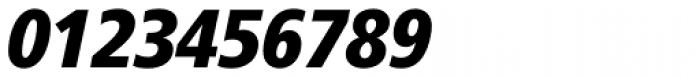 Frutiger Pro 88 ExtraBlack Condensed Italic Font OTHER CHARS