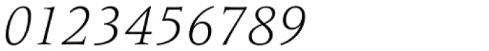 Frutiger Serif Pro Light Italic Font OTHER CHARS