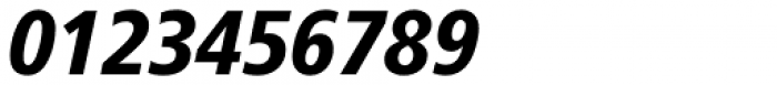 Frutiger Std 78 Black Condensed Italic Font OTHER CHARS