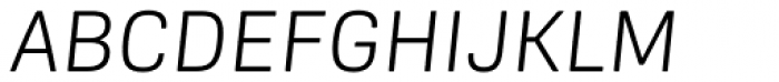 Frygia Light Italic Font UPPERCASE