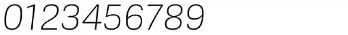 Frygia XLight Italic Font OTHER CHARS