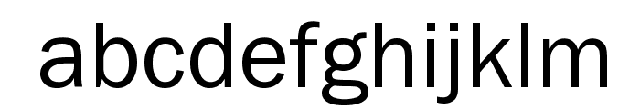 Franklin Gothic Book Font LOWERCASE